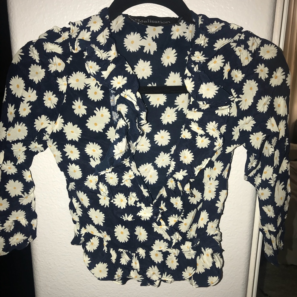 Realisation Par cropped blouse